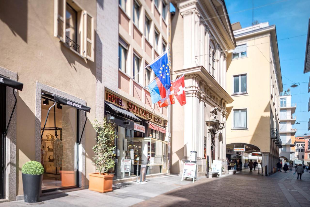Hotel San Carlo Lugano Extérieur photo